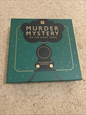 Murder Mystery on the Night Train Game
